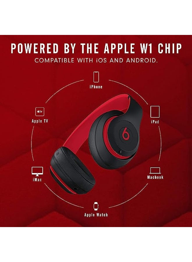 Studio3 Wireless Over-Ear Headphones Black/Red