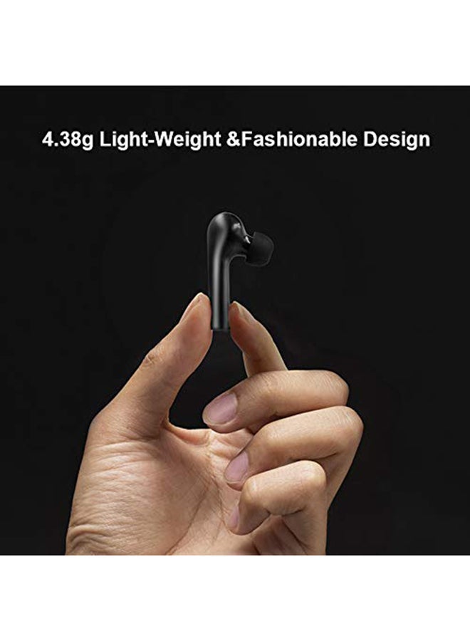 Bluetooth Wireless In-Ear Earbuds With Charging Case Black