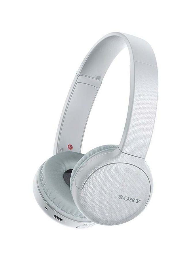WH-CH510 Wireless On-Ear Bluetooth Headphones White
