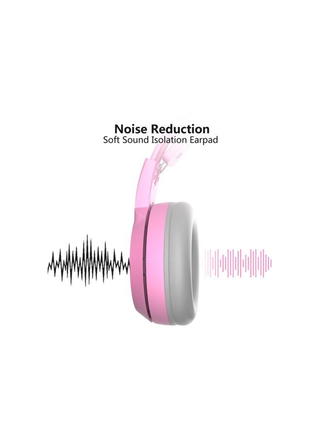 Over-Ear Gaming Headphones With Mic - Xbox One Pink/Grey