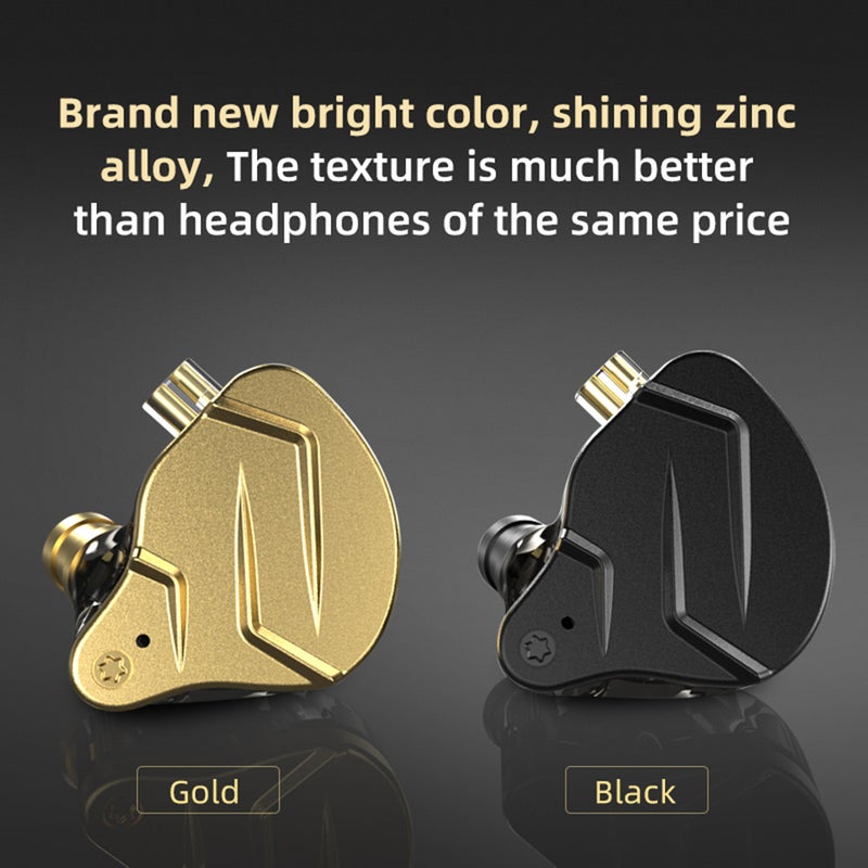 ZSN PRO X Wired In-Ear Earphones Gold