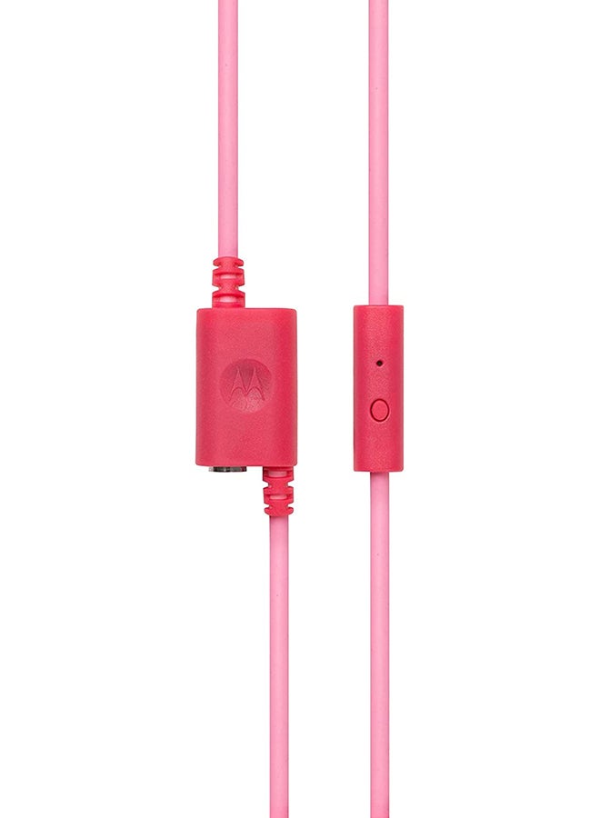 Over-Ear Wired Kids Headphones Pink