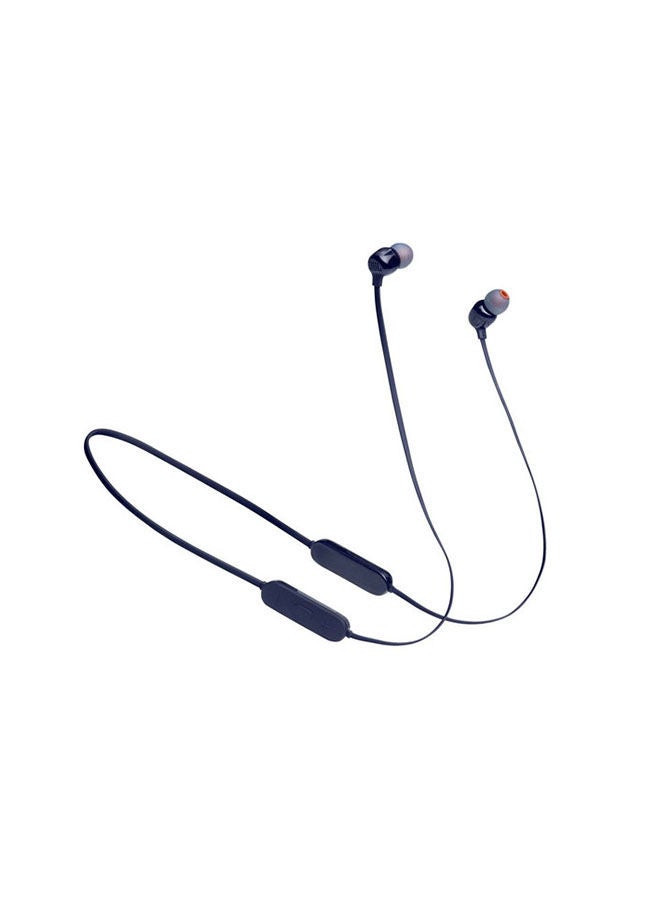 Tune 125Bt Wireless In-Ear Headphones - Pure Bass - 16H Battery - Magnetic Cable - Multi-Point Connection Blue