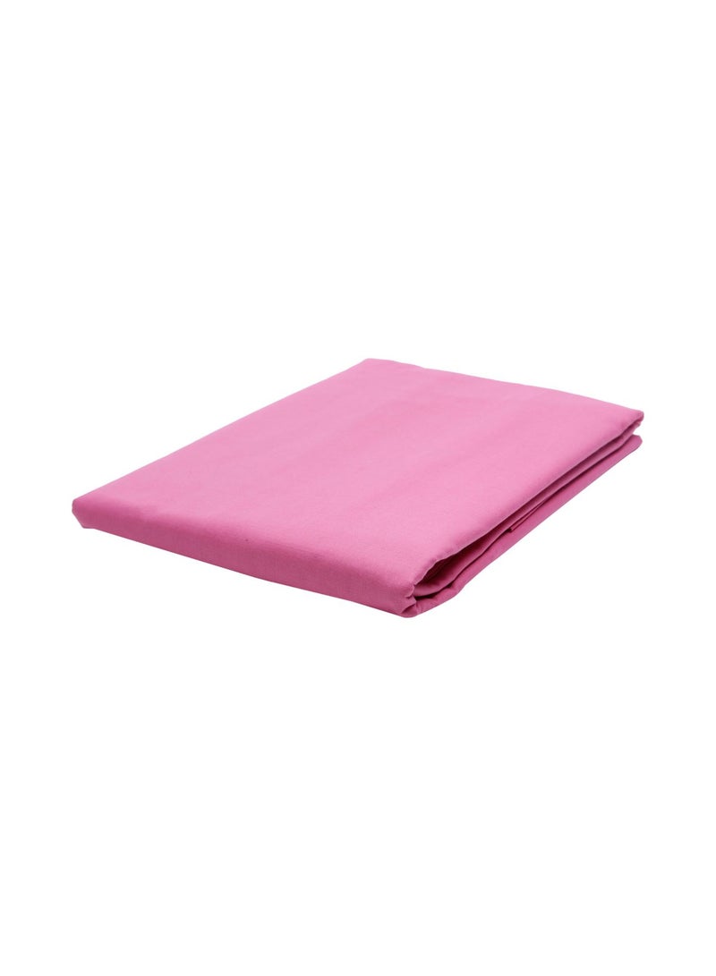 3-Piece Light Bedding Set cotton Hot Pink King