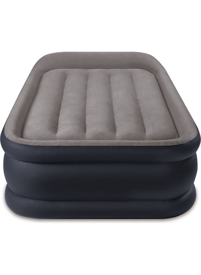 Dura Beam Plus Series Deluxe Pillow Rest Raised Airbed PVC Black/Grey 191 X 99 X 42cm
