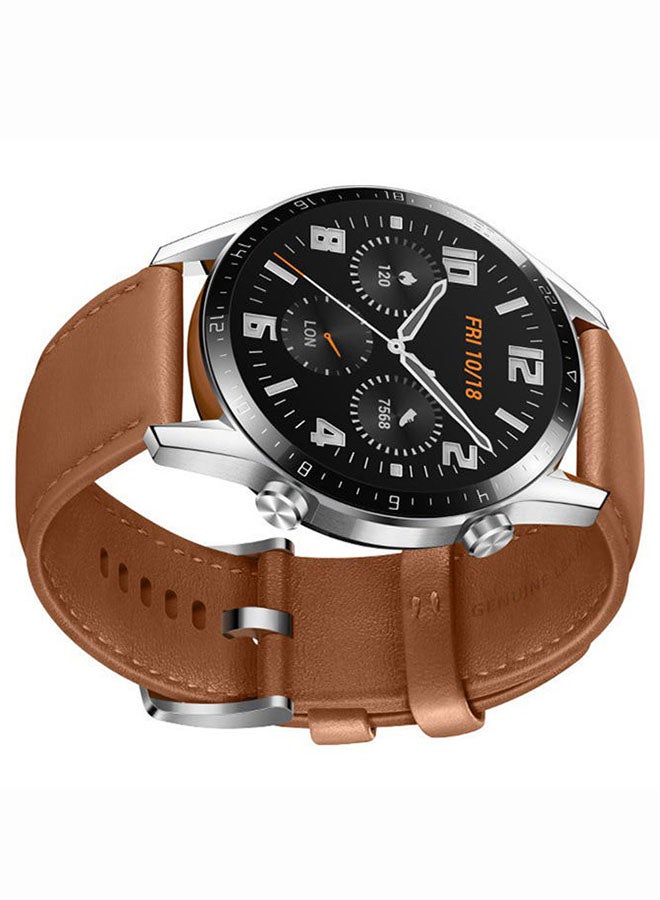 GT2 Smartwatch  Classic Edition With 14 Days Battery 46mm Pebble Brown