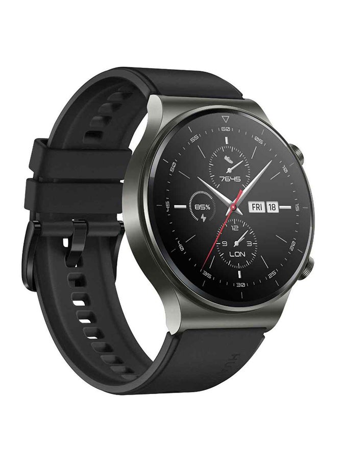 GT2 Pro Fluoroelastomer Smartwatch Night Black