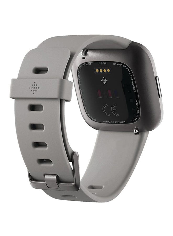 Versa 2 (NFC) Smartwatch Stone/Mist Grey Aluminum