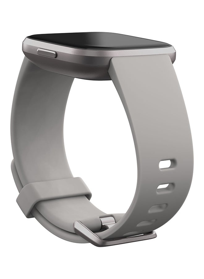 Versa 2 (NFC) Smartwatch Stone/Mist Grey Aluminum