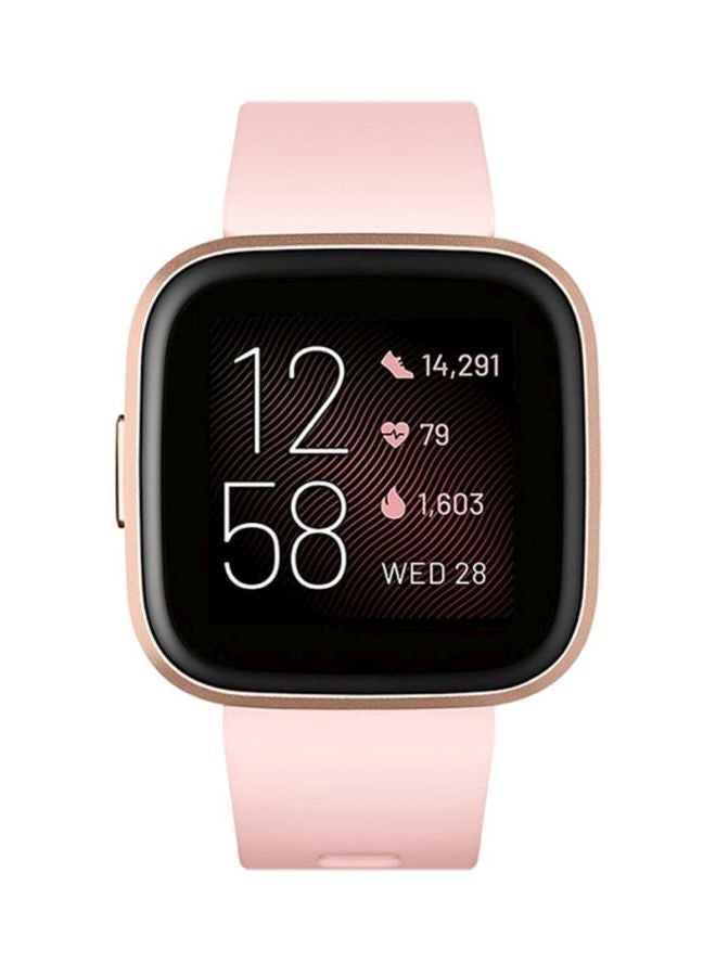 170.0 mAh Versa 2 (NFC) Smartwatch Petal/Copper Rose Aluminum