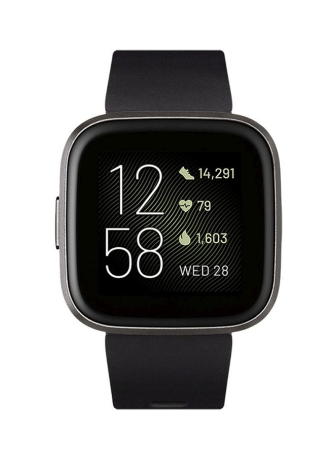 Versa 2 (NFC) Smartwatch Black/Carbon Aluminum