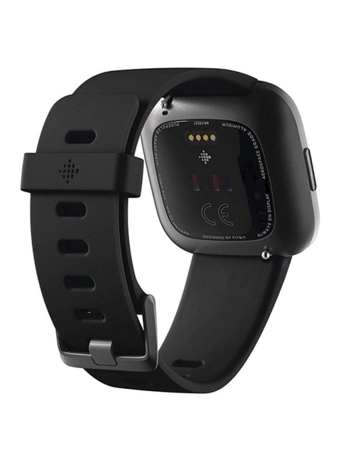 Versa 2 (NFC) Smartwatch Black/Carbon Aluminum