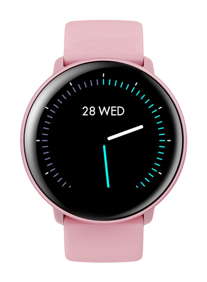 Full Touch-Screen Multi-Sport Mode Smart Wristwatch Pink/Black