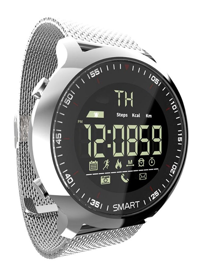 MK18 Waterproof Smartwatch Silver/Black