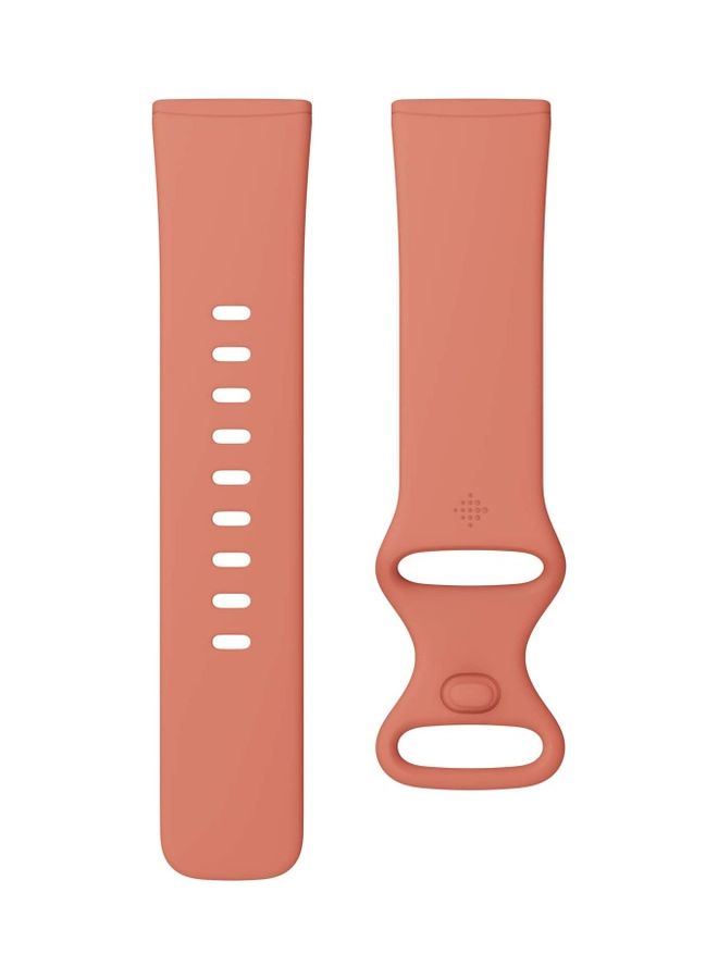 Infinity Band For Fitbit Versa 3/Sense Pink Clay