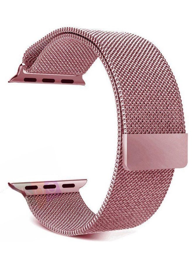 Smartwatch Band For Apple Watch 42 mm Rose Gold