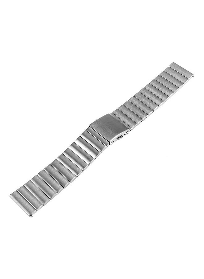 Stainless Steel Replacement Band For Samsung Gear S3 Frontier/Classic silver