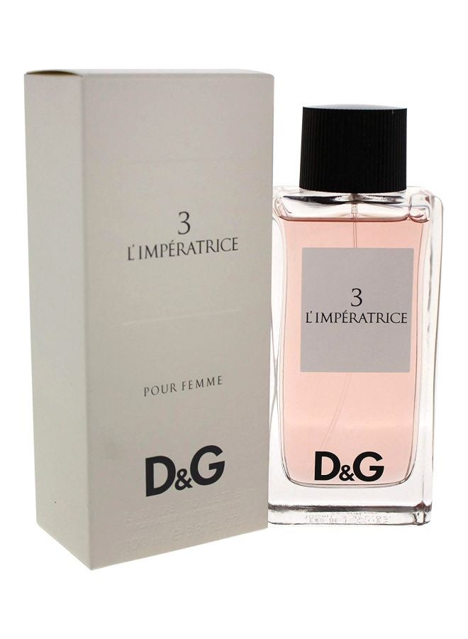 3 L'Imperatrice EDT 100ml