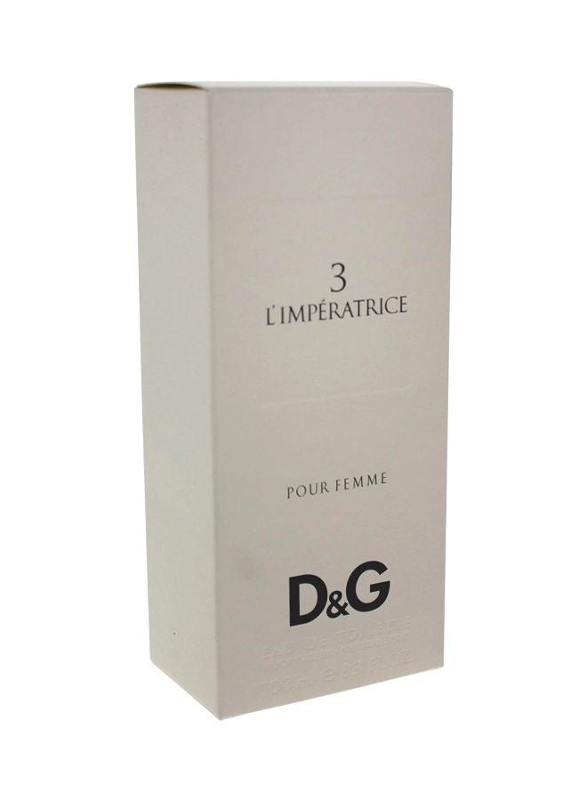 3 L'Imperatrice EDT 100ml