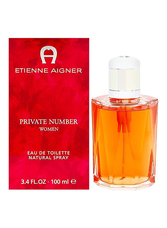 Private Number EDT 100ml