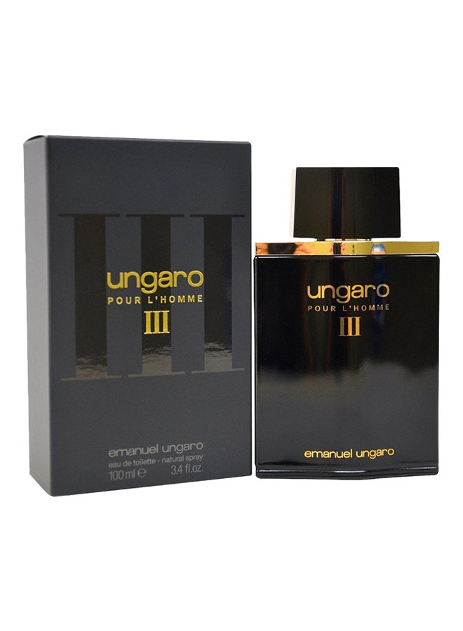 Ungaro Pour L'Homme III EDT 100ml