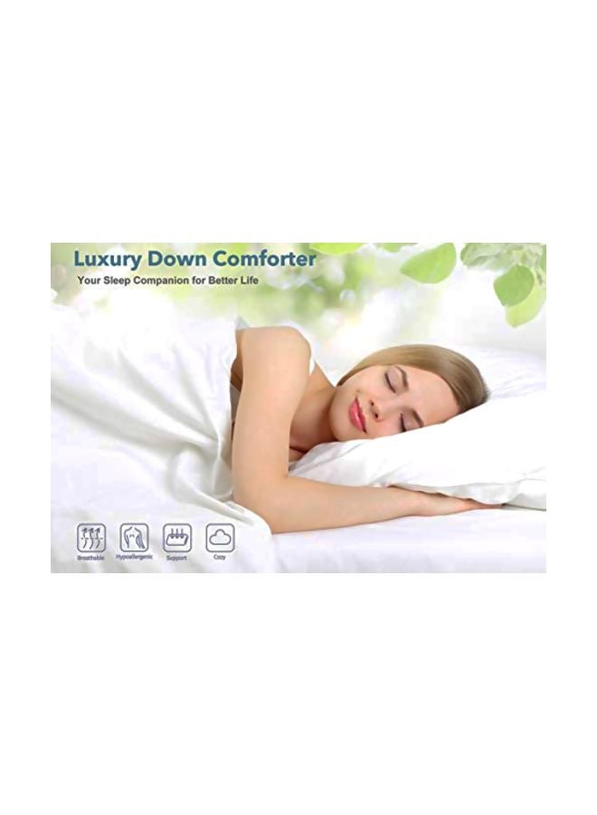 Cotton Down Comforter White