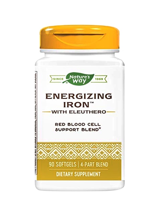 Energizing Iron Dietary Supplement - 90 Softgels