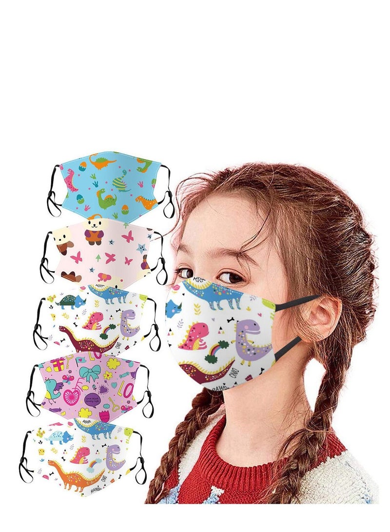 5-Piece Different Styles Of Children's Masks