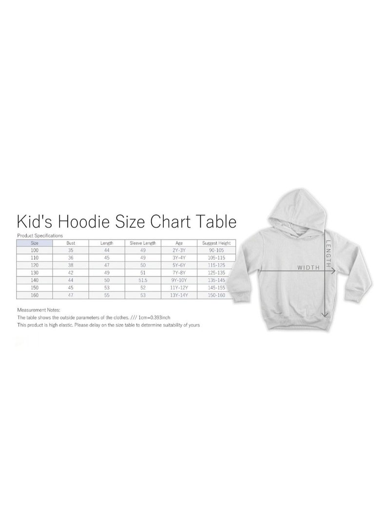 Among Us Printed RED  Hoodie for Unisex Kids top Pullover