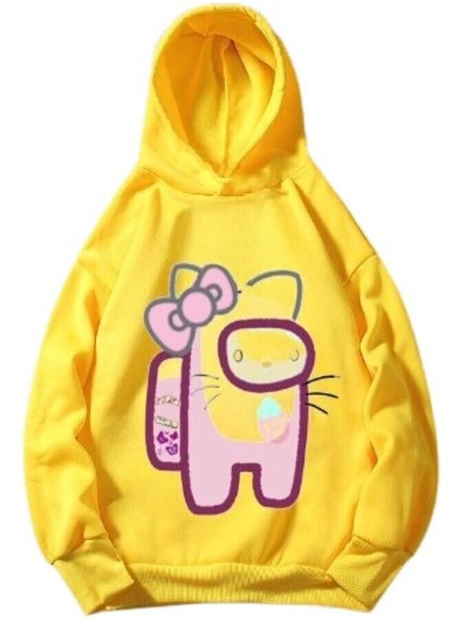 Hello Kitty Among Us Printed Hoodie for Kids