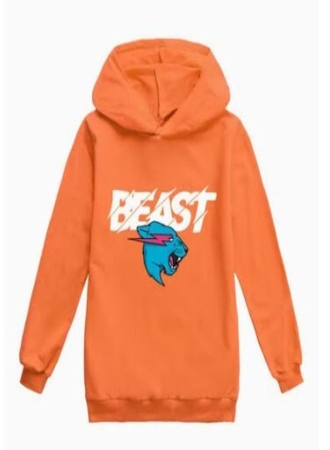 Beast Printed Hoodie