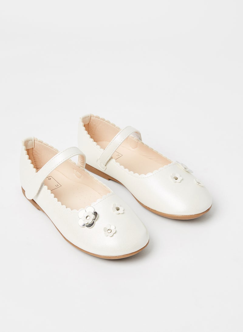 Kids Stylish Ballerina White