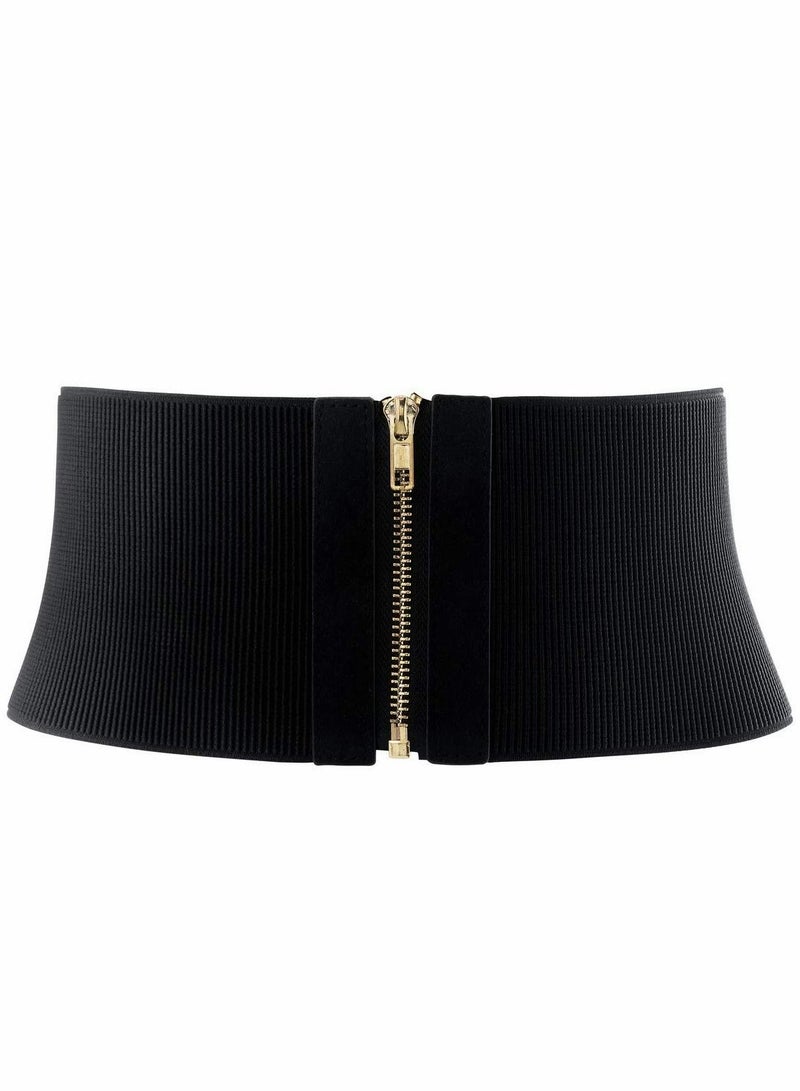 Womens Wide Elastic Stretch Waist Belt Corset Cincher