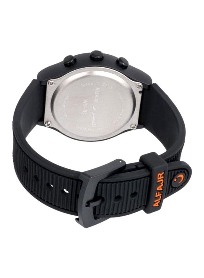 Boys' Water Resistant Digital Watch WY16 - 38 mm - Black