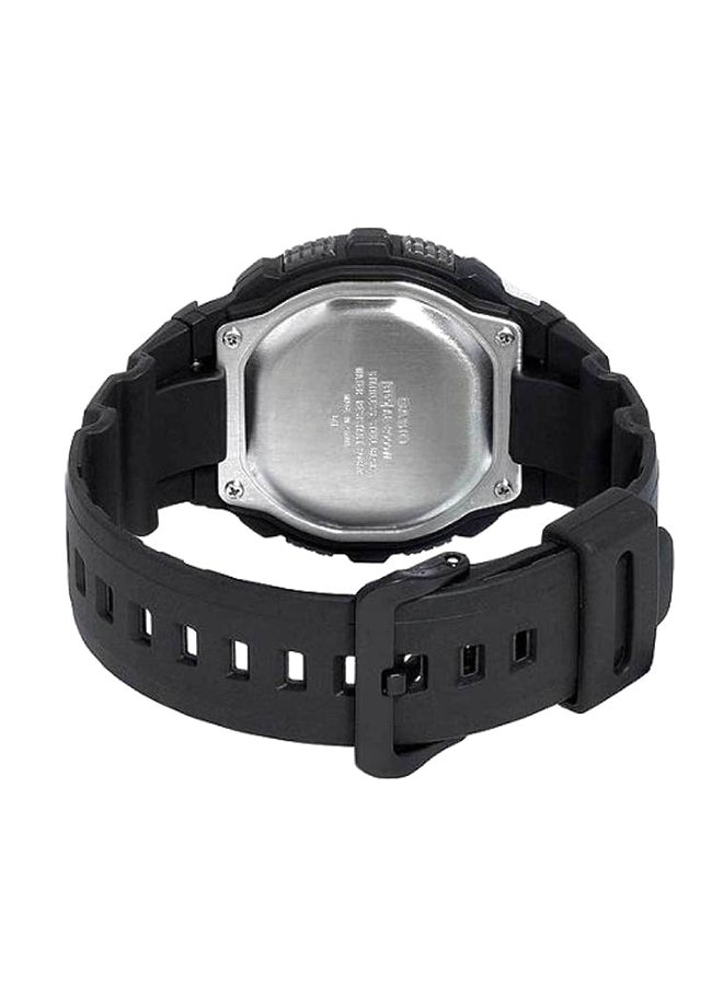 Boys' Resin Digital Wrist Watch AE2000W-1AV - 48 mm - Black