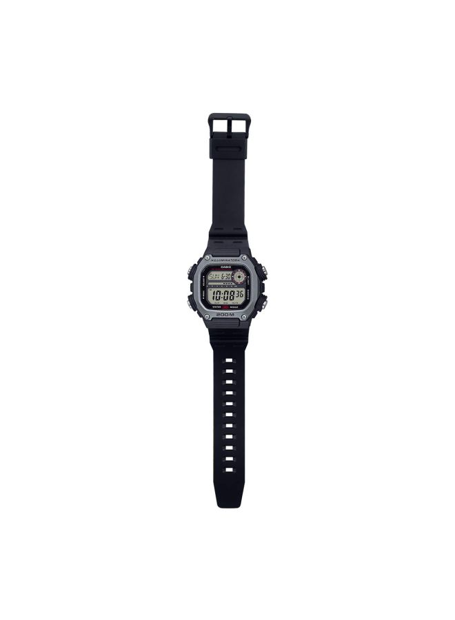 Boys' Youth Series Digital Watch DW-291H-1AV - 51 mm - Black