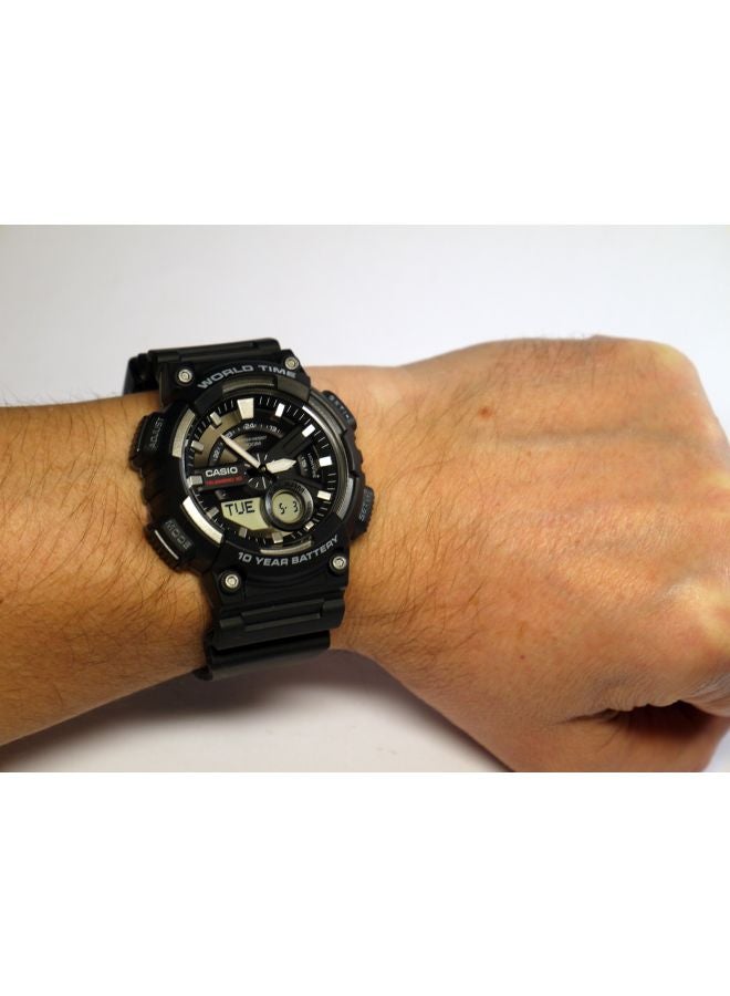 Boys' Youth Series Quartz Digital Watch AEQ-110W-1AVDF - 47 mm - Black