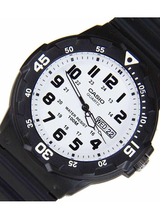 Boys' Resin Analog Wrist Watch MRW-200H-7BV - 45 mm - Black
