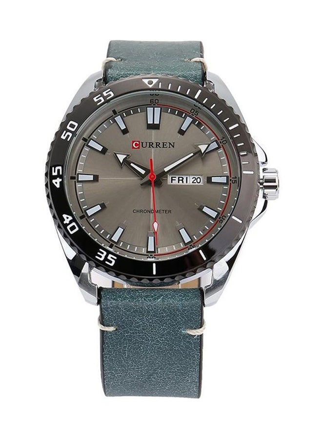 boys Analog Quartz Wrist Watch WT-CU-8272-GY - 44 mm -Green