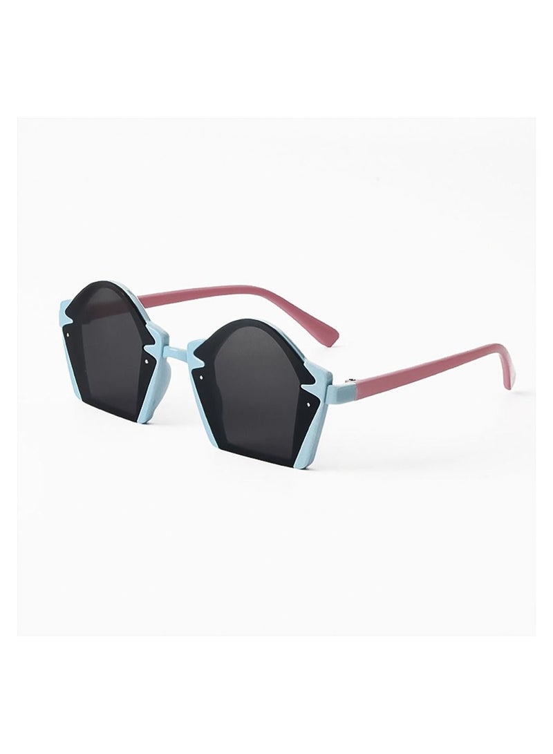 Personalized New Triangular Children's Sunglasses - UV Protection Fashion Glasses Trendy