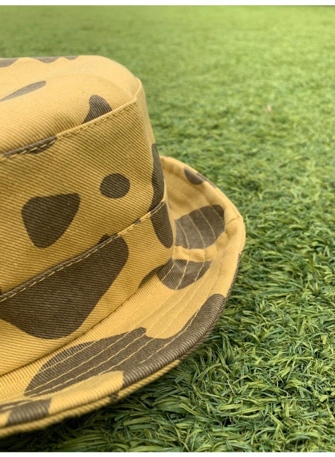 Fashionable Casual Hat Yellow/Brown