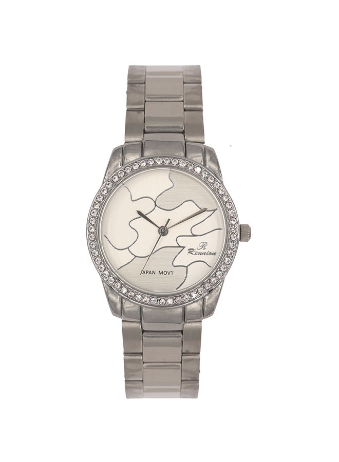 Girls' Stainless Steel Analog Watch R-2004 - 32 mm - Silver