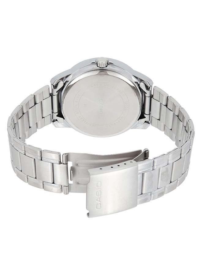 Women's Water Resistant Analog Watch LTP-V004D-7BUDF - 35 mm - Silver