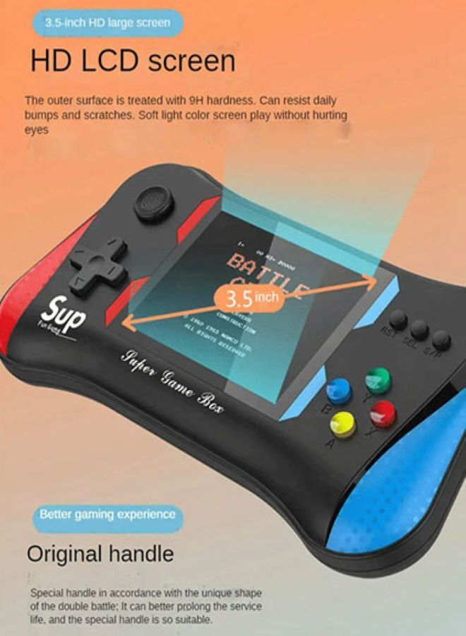 M12/Q12 3.5-Inch Handheld Game Console Built In 500 Classical Games Portable Mini Electronic Machine Gamepad For Gift