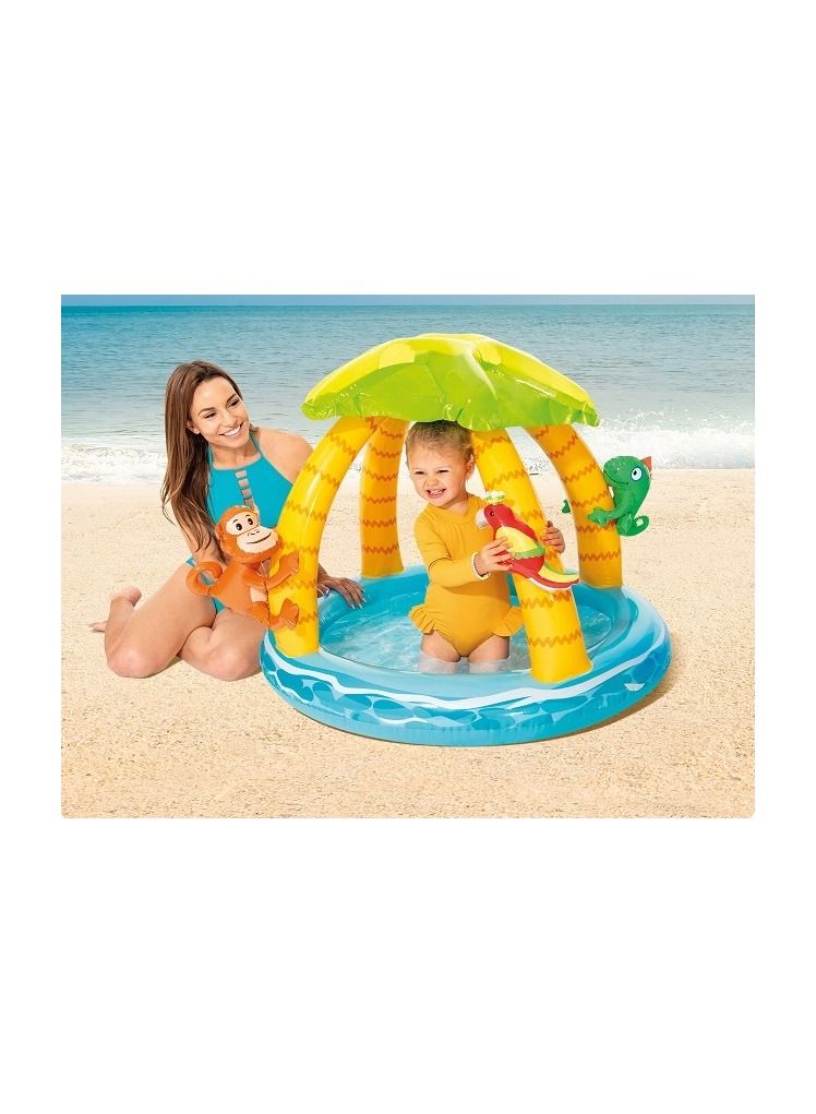 Tropical Island Baby Pool
