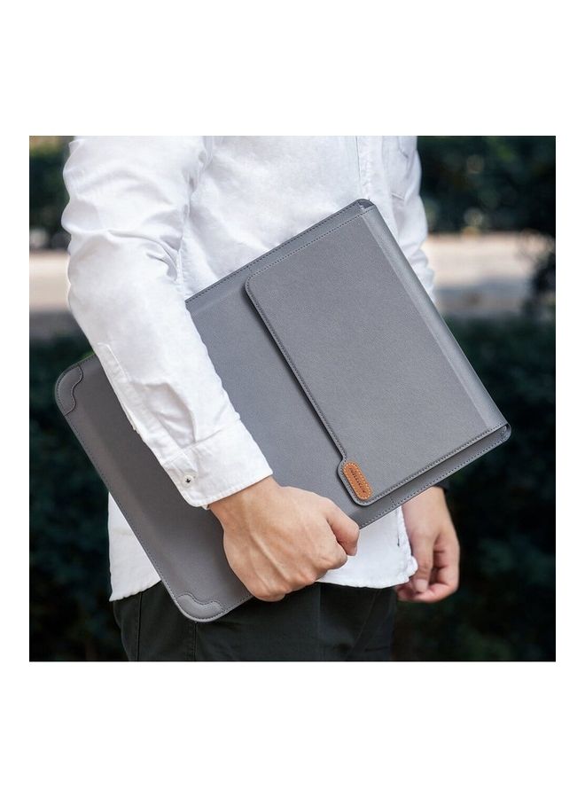 3 in 1 Versatile Laptop Bag Sleeve with Bracket and Mouse Pad For Notebook 14