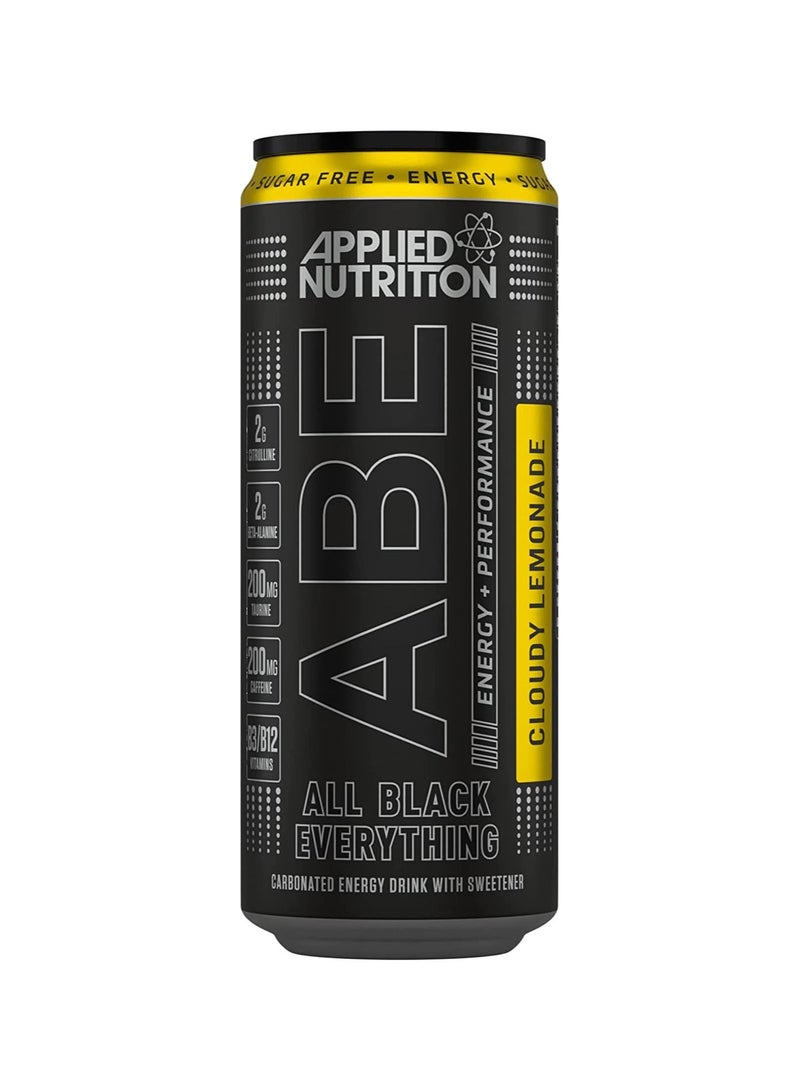 ABE Energy Pre-Workout with Cloudy Lemonade Drink 330ml