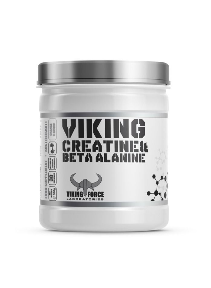 Viking Creatine and Beta Alanine- Lemon Flavour, 300g