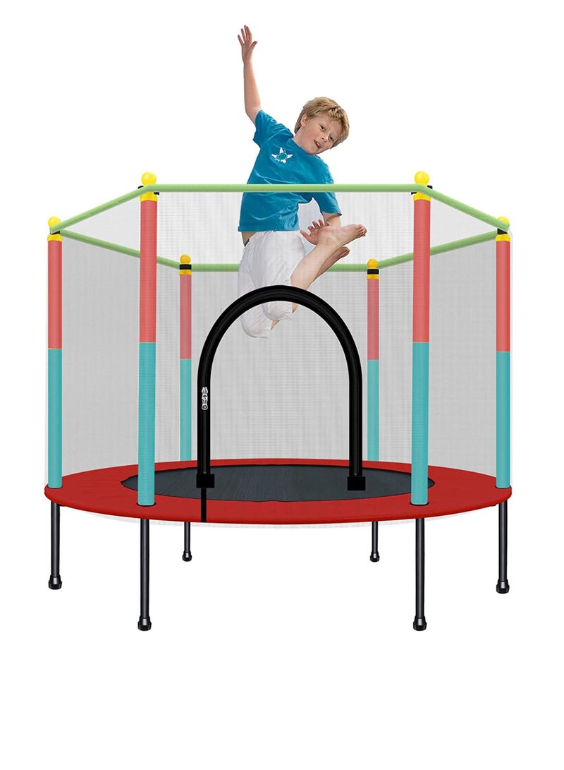 Kids Bouncer Baby Jumper Indoor Trampoline Baby Children Bouncers with Guardrail Fitness Adult Trampoline Kid Jumpers