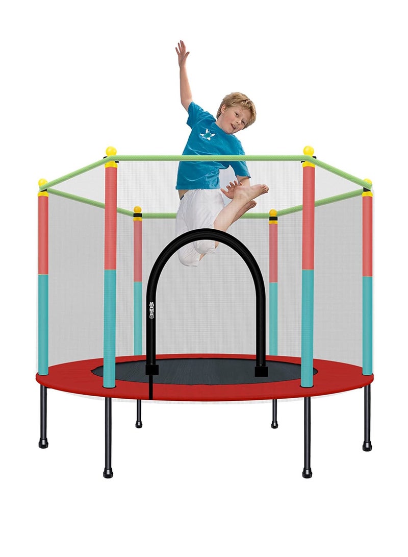 Kids Bouncer Baby Jumper Indoor Trampoline Children Bouncers With Guardrail Fitness Adult